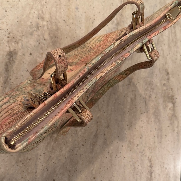 Brahmin Pastel Croc-Embossed Tote - Picture 2 of 7